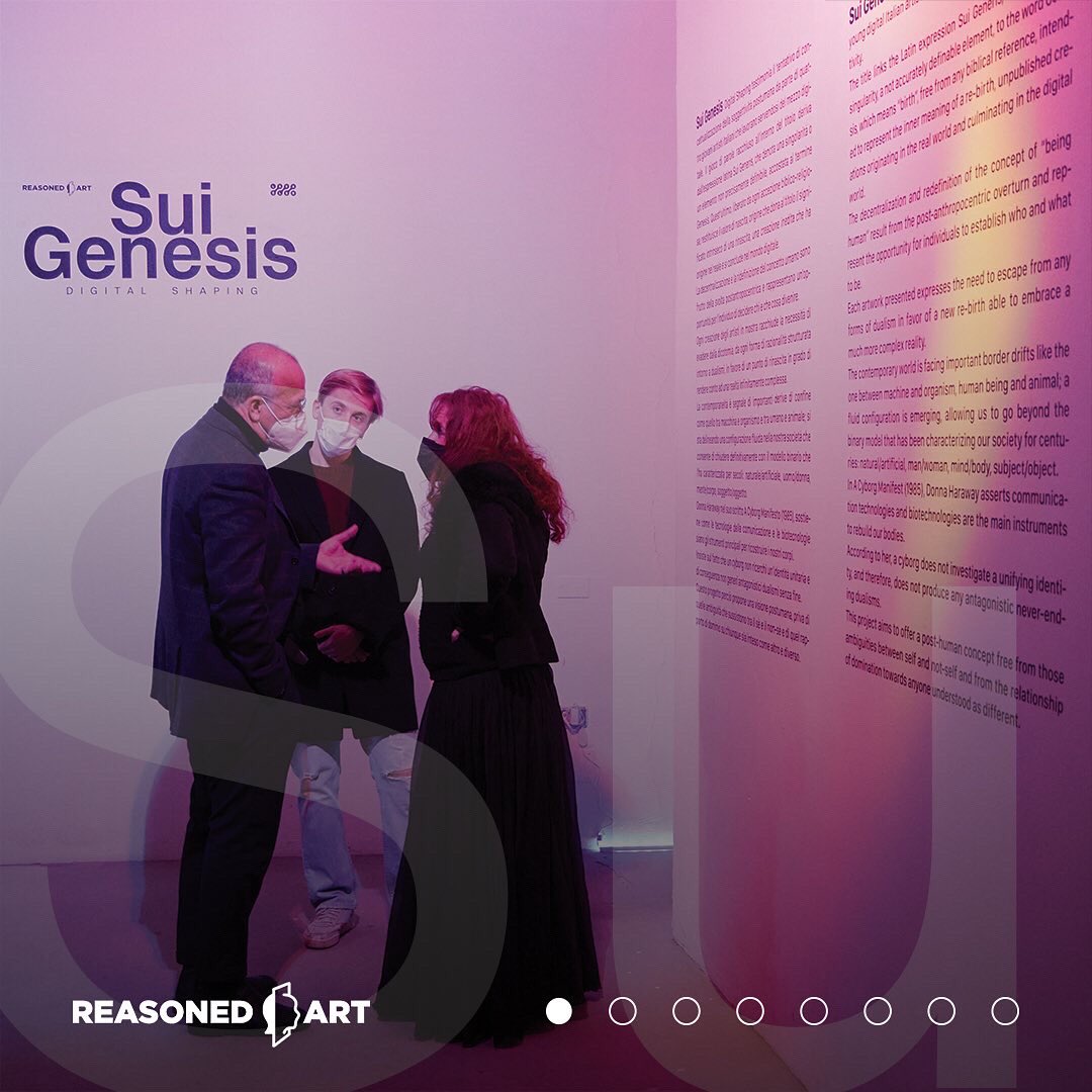 ReasonedArt's tweet photo. That's all, folks!
#SuiGenesis has come to an end 🤖
You can collect the NFTs of the exhibited artworks on our platform! Link here ⤵️
https://t.co/ddsnlauSZE
#SuiGenesis #ReasonedArt #LavaClub #Waarp #PaolaPinna #Hardmetacore #JoeKarava #DigitalArt #NFTArt #Milan https://t.co/kjVmtXUwom