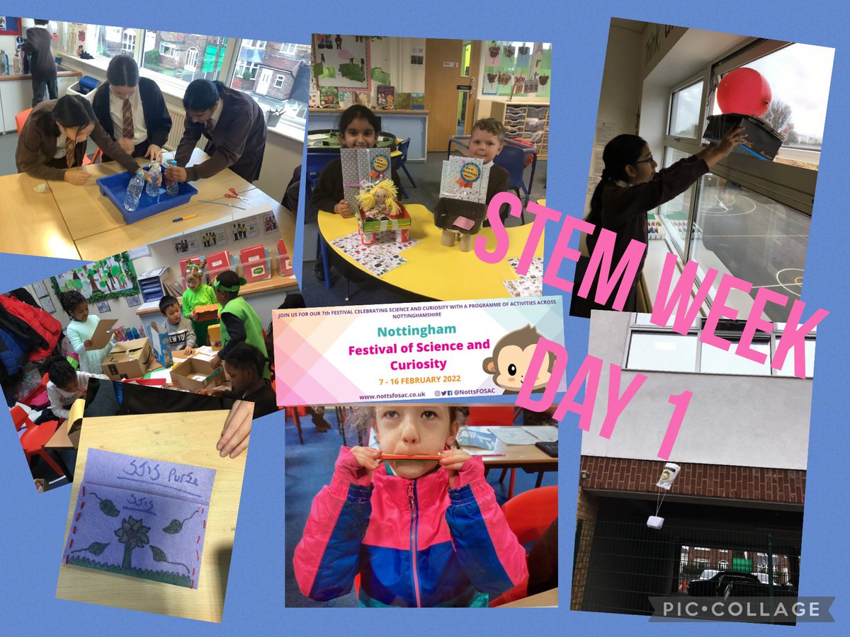 Stteresas_ng8's tweet photo. What a start to STEM Week @Stteresas_ng8 From designing and building a new chair for Baby Bear to Safety capsules for astronauts. It has been a busy day. #FOSAC22 @NottsFOSAC https://t.co/2QiQY4hsOd