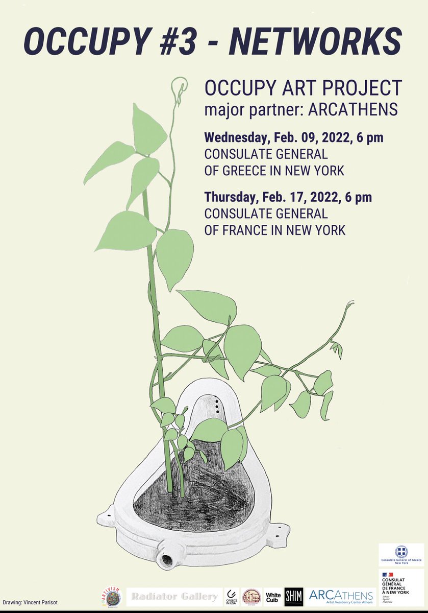 GunjanTyagi10's tweet photo. Excited to be part of #occupy Art Network exhibition In @GreeceInUSA 
#consolategenralgreeceinnewyork #occupy3 #artproject #gunjantyagiart https://t.co/eF9ltqvgf7