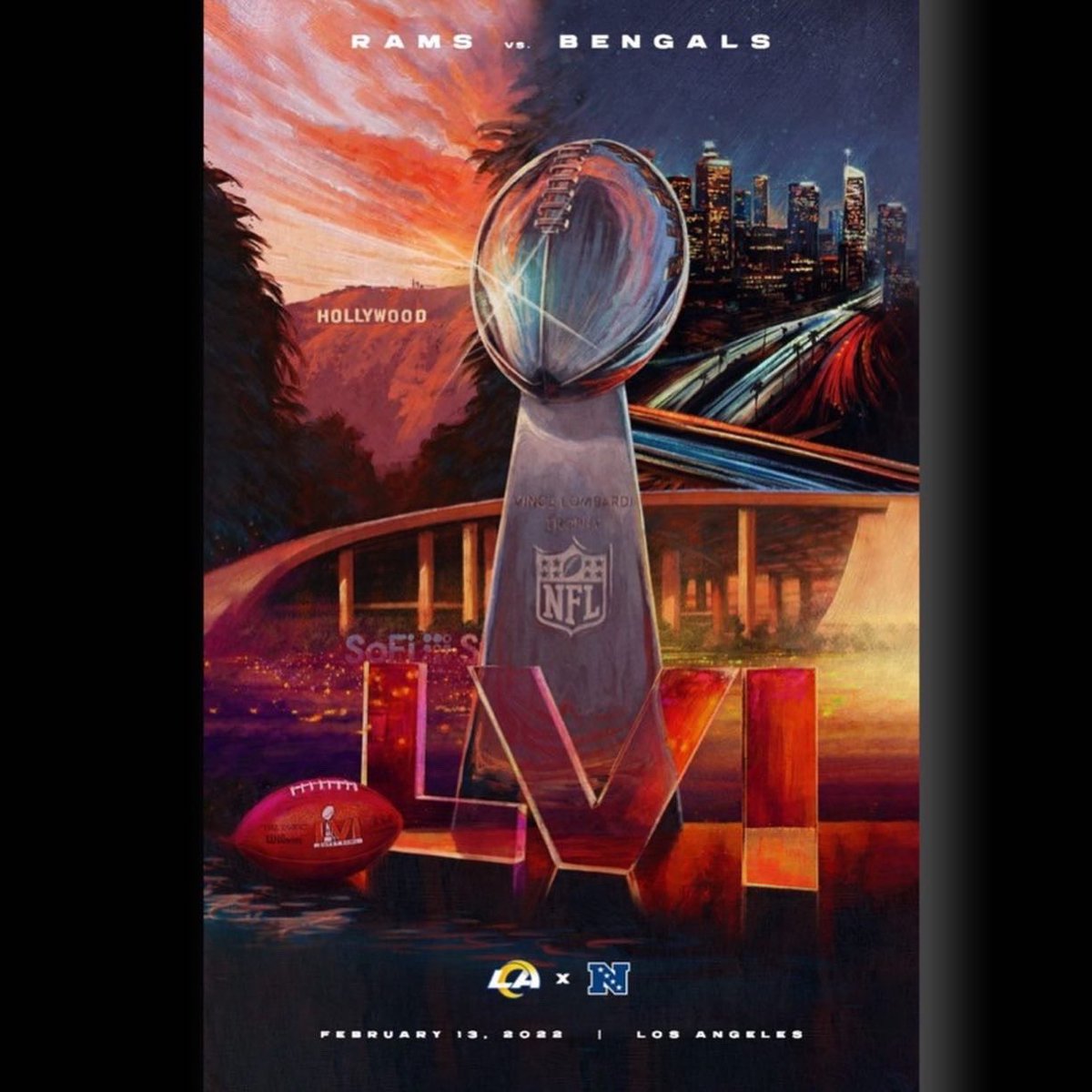 sharesaz's tweet photo. Guess where I’m going on Sunday?!🐏💙💛🏈 GO RAMS!! Can’t wait to watch my favorite cheerleader cheer for the best team in the NFL and that halftime show is going to be insane! #larams #laramscheer #superbowl #Ramily https://t.co/zdXM3vYXyq