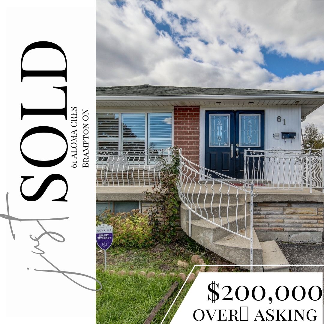 Congratulations to our amazing clients Una B. and Kevin L. Thank you for trusting us.

Cheers 🥂

#GTARealtors #SOLD #CanadianRealEstate #SirLuckHomes #BramptonRealEstate #BramptonHomes #CanadaHomes #BuyOrSell #HouseHunting #Brampton #NeedMoreListings