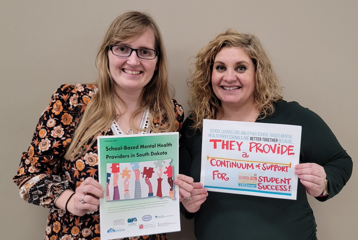 sddoe's tweet photo. School counselors and school-based mental health providers are Better Together because they provide a continuum of support for student success! #NSCW22 @ASCAtweets Learn more: https://t.co/LrTi9kvXct https://t.co/UMs9S7yhS3