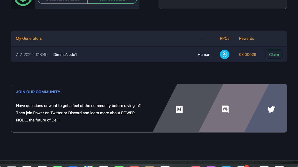cryptodimma's tweet photo. Made my first @Powernodes_ #moneyprinter @TFOC_ @Cryp7to https://t.co/5z9h5mlEdU