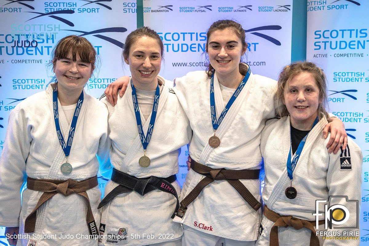 Strath_judo's tweet photo. @ScotStuSport Championships 22 Results:
🥇Orla McEntee -57/63 nov
🥇Claire Rimicans -63 dan
🥈Alex Donaldson -100 kyu
🥈Sidarth Sasi -81 kyu
🥉Alish Koura -63 nov
🥉Jade Teixeira -63 nov
🥉Justyna Kardasz -70 kyu

Well done to everyone who competed 🏆 @JudoScotland @StrathSportSU https://t.co/VJKj9IL6Ax