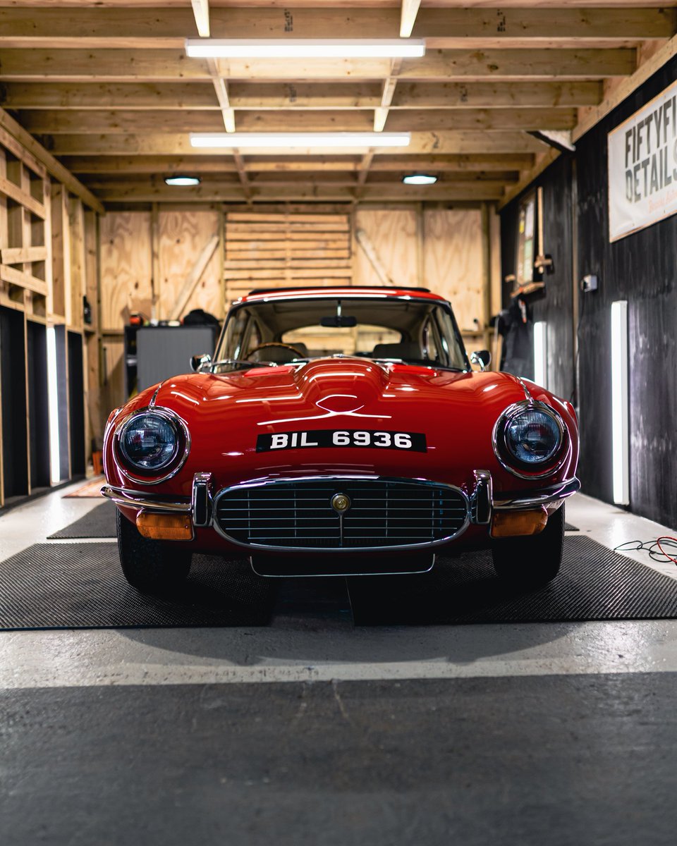 blacklinecc's tweet photo. Great to see this stunning Jaguar E-type Series 3 back in for its annual checks. Having fully restored it over a year ago. 
Still looking mint as the day it left our workshop🤌
-
-
-
#jaguar  #blacklinecc #classiccars #classiccar #cars #classicjaguar #etype #jaguaretype #jag https://t.co/HlAL0DkUZb