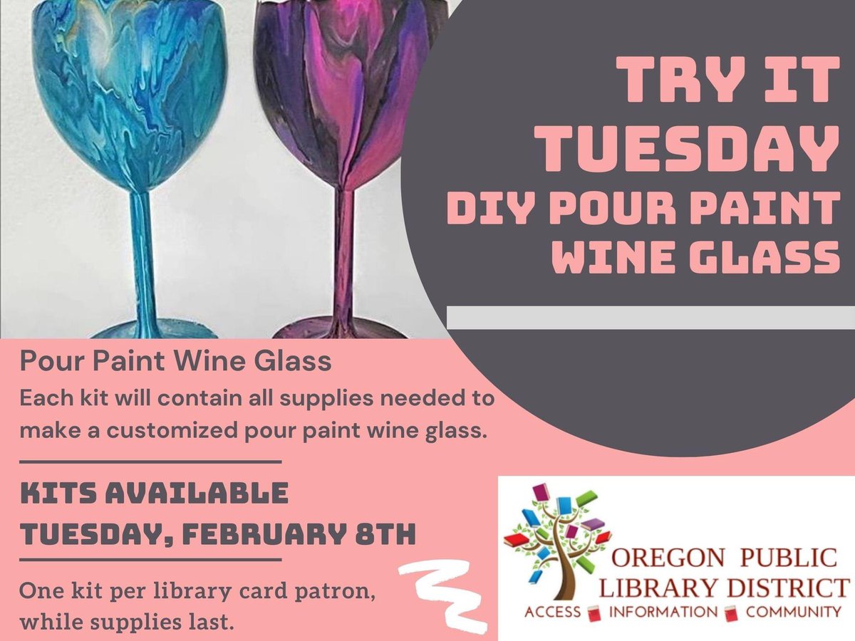 oregonlibrary's tweet photo. Stop by the library tomorrow to pick up your Try it Tuesday kit!
.
.
.
.
#librarylife #oregonil #oregonillinois https://t.co/pR1ooEq4oO