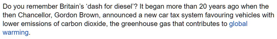 So let's dissect the deplorably article that the  @DailyMailUK saw fit to publish. The rhetorical not so hidden message is: diesel turned out to be a bad idea, ergo electric vehicles will be a bad idea.Nonsense of course, but that's the article's introduction.