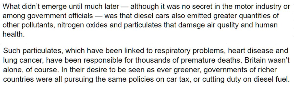 And we are out of the gate with the first blatant hypocrisy.These particles emitted by diesels are indeed very toxic. They are not emitted by electric vehicles (EVs).So in the rest of the article we will forget that combustion engine particles are worse than EV particles.