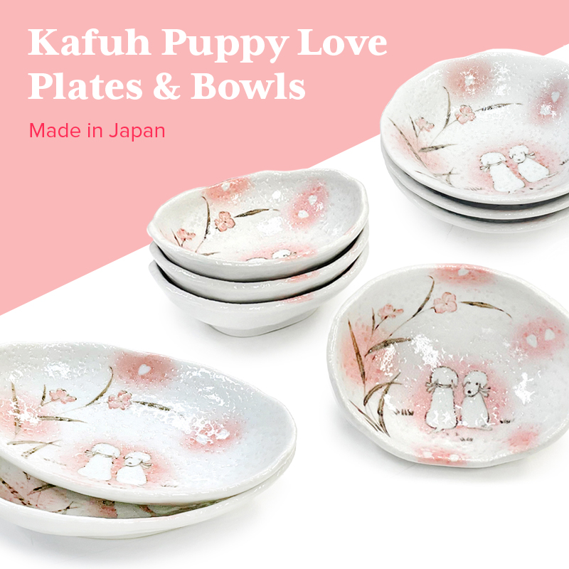 MeraeCorp's tweet photo. Set a lovely table for this Valentine's Day with our Puppy Love Plates &amp; Bowls—made in Japan. 🐶 Dotted texture and organic shape with wave rim. 
❤️ Shop now: https://t.co/opRlisTTmw
.
.
.
#ValentinesDay #valentinesgift #puppy #puppylove #tableware #ceramic #giftsforher https://t.co/bfdo0biyEk