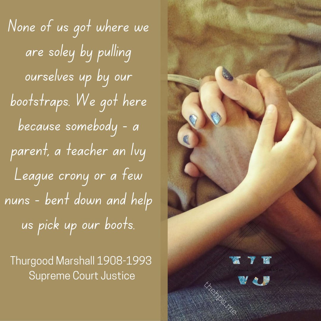 DrVirginia1's tweet photo. This Motivational Monday let's not forget that we wouldn't be where we are today if it weren't for those who have lifted us up and believed in us. #ThurgoodMarshall #supremecourtjustice #motivationalmonday #MondayMotivational #MentalHealthMonday #helping #BlackHistoryMonth https://t.co/Toe0yxkdDk