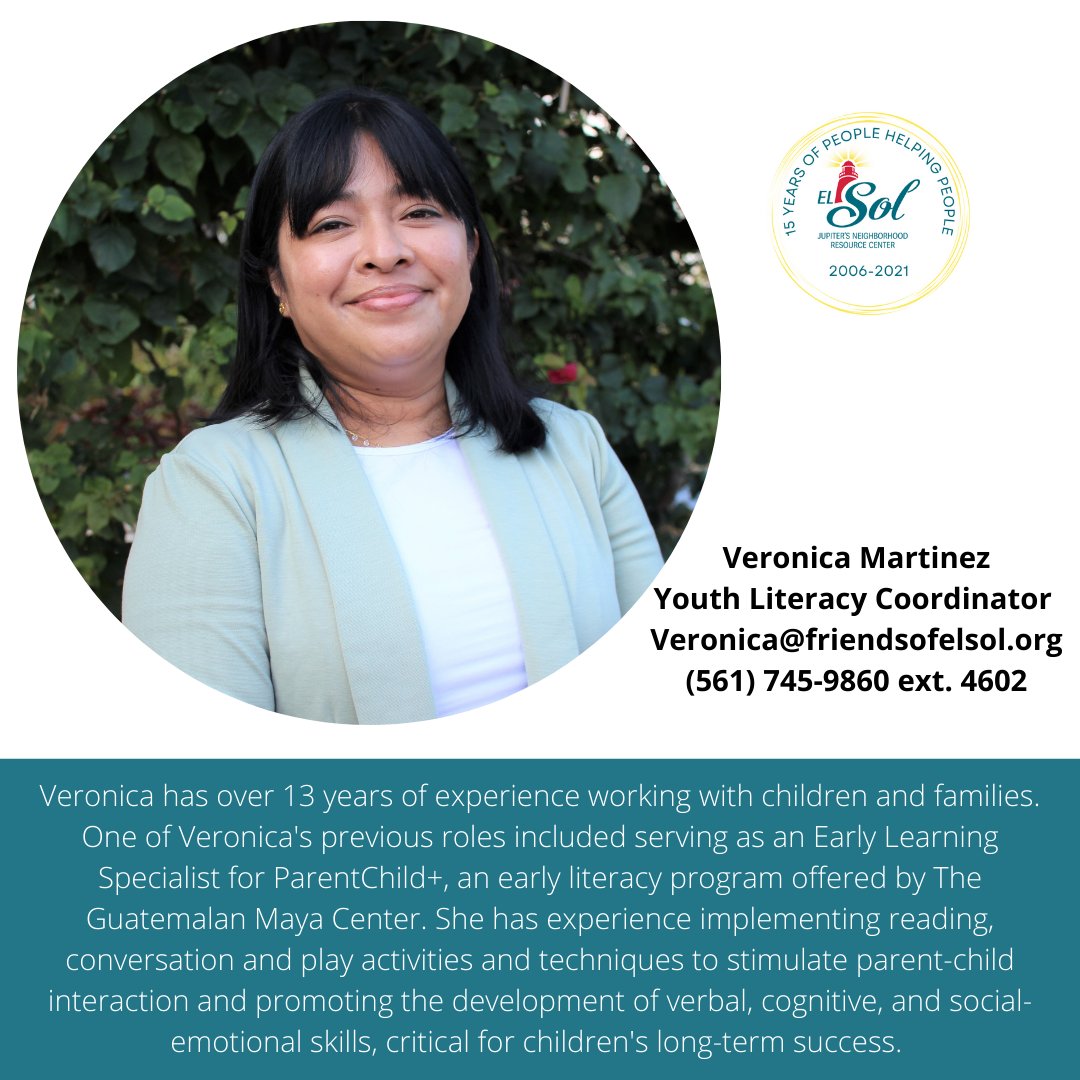 We are excited to introduce to #FriendsofElSol three new members of #TeamElSol. Please join us in welcoming Ana, David and Veronica to the family!