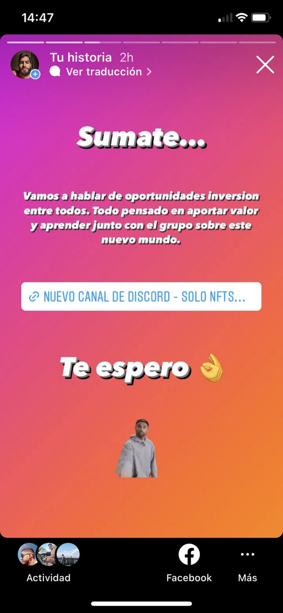 Facudesimone's tweet photo. A las 18hs Live en IG sobre #NFT 

¿Sos argentino y buscas una inversión mejor que el dólar? 
Esto te puede interesar 👌

Los espero 

https://t.co/wHwwzRQo1Q https://t.co/raIv6znF25