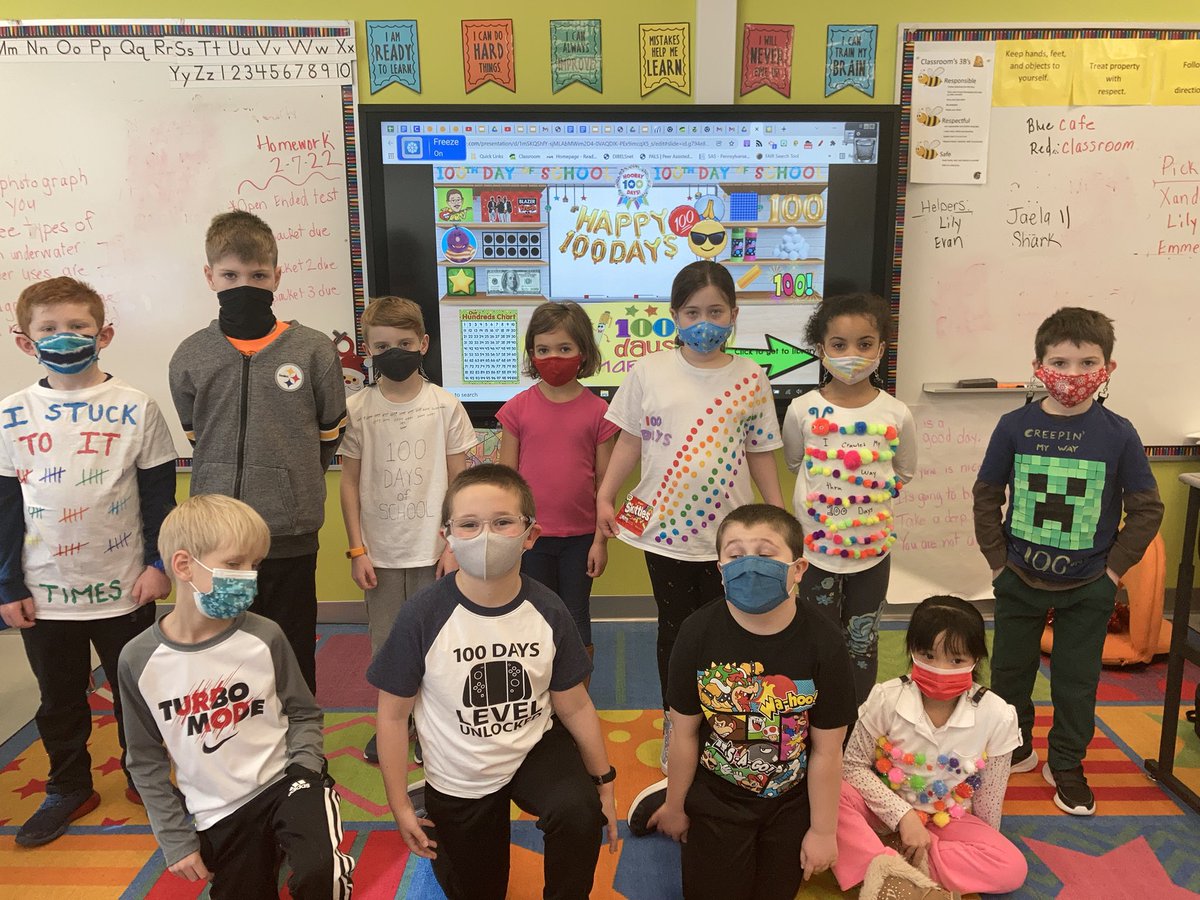 We are 100 days smarter!@MontourSD #Montourproud