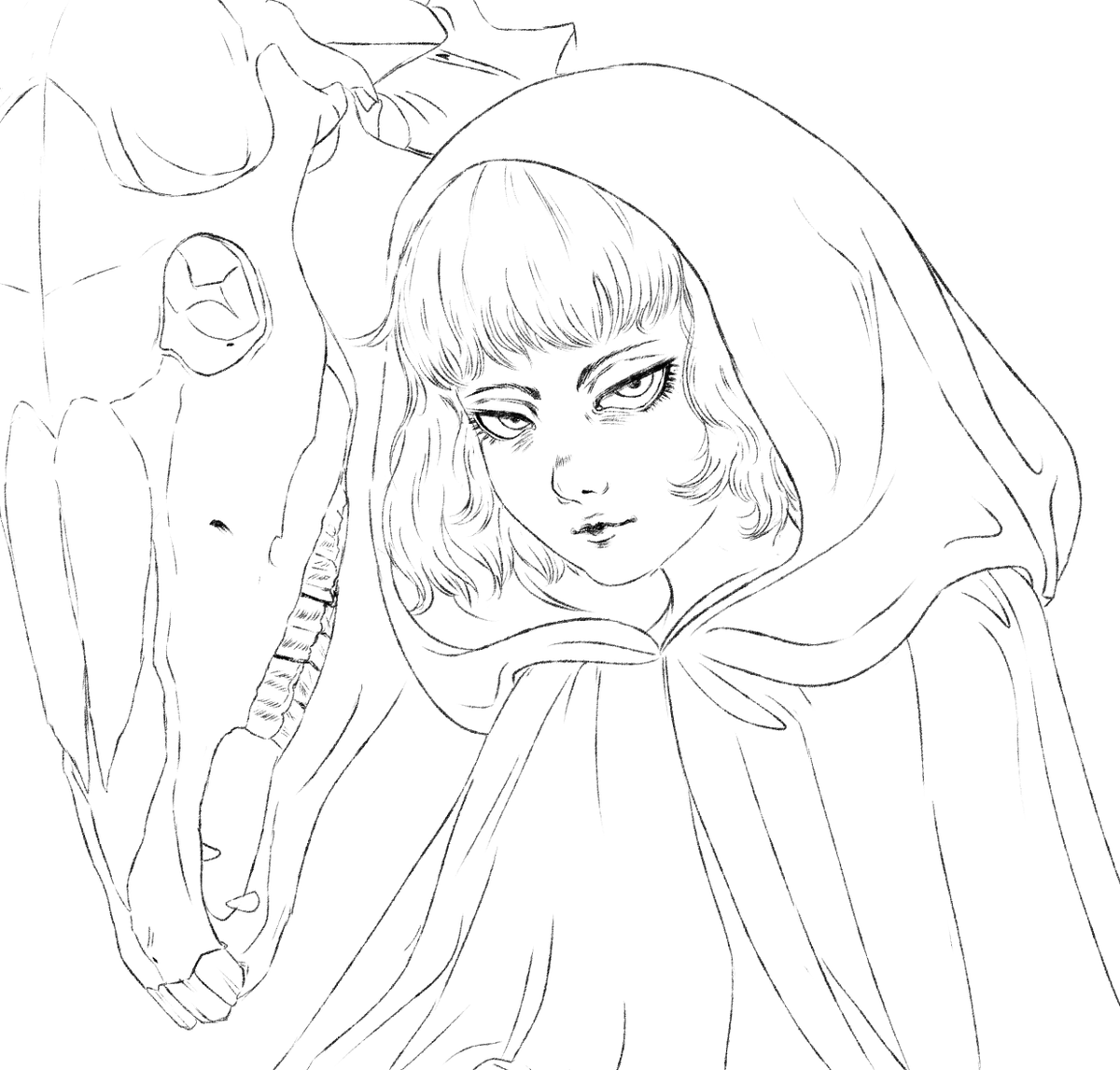 PoppyMayDraws's tweet photo. The last thing I did in the style before I scrapped it... i still dig it https://t.co/W7pNcmbmGI