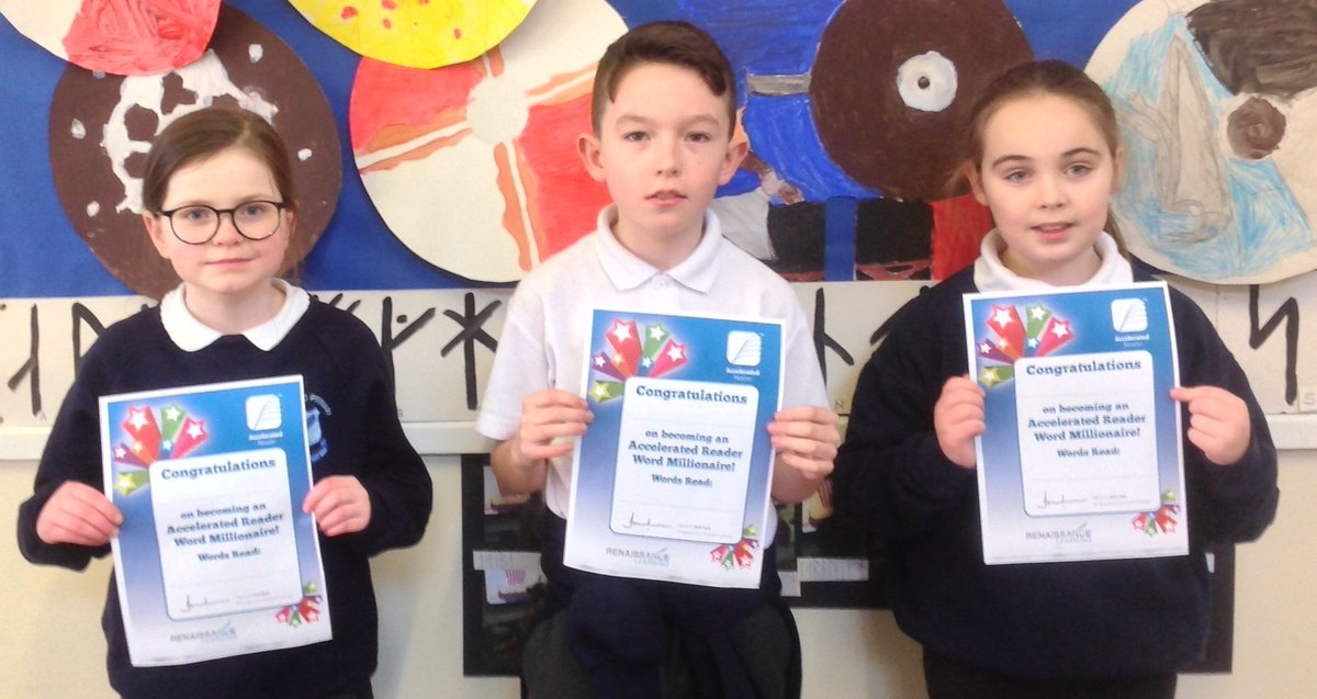 HolyChildPSBel's tweet photo. Congratulations to our recent P5-P7 Accelerated Reader word millionaires. 👏 🎊 

@AccReader #wordmillionaire #acceleratedreader #proudschool https://t.co/QyxBNClJFk