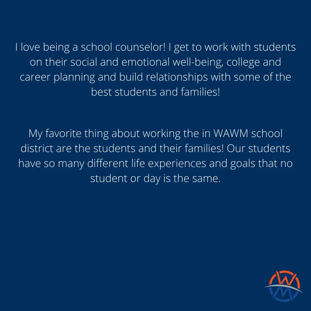 School Counselor Spotlight #NSCW22: Thank you Kaeley, from <a href="/WACentralHS/">West Allis Central</a>!
