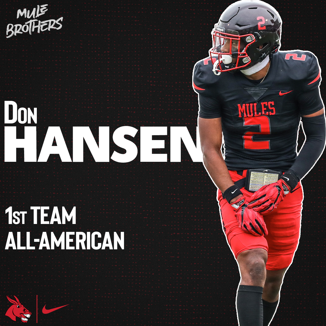 Last week, former #MuleBrother Cam Saunders was named a 1st Team All-American by Don Hansen 

#teamUCM