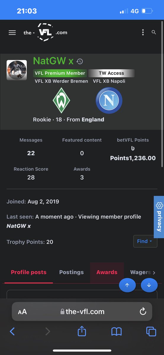 <a href="/WerderBremenVFL/">VFL Werder Bremen</a> 📈🟢