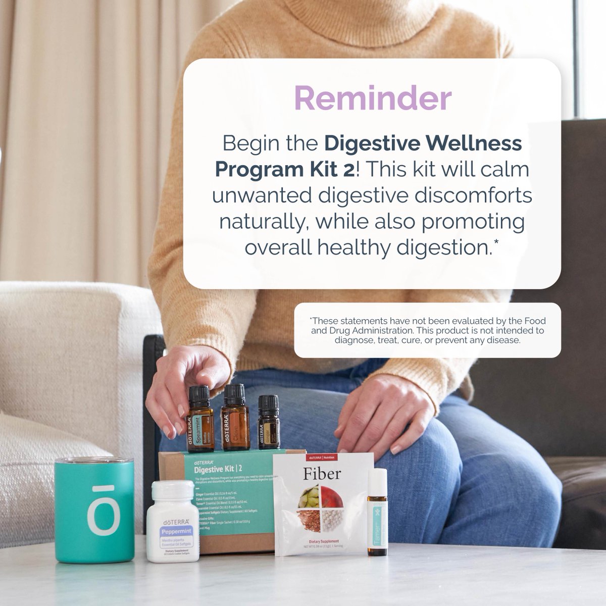 doterra's tweet image. Have you heard of our Digestive Wellness Kit?

Learn more at loom.ly/Ahub3dM

#doterra #essentialoils #digestivewellnessprogram #digestivekit2 #spearmint #peppermintsoftgels #doterratamer #doterrafiber #gingeroil #cloveoil #spearmintoil