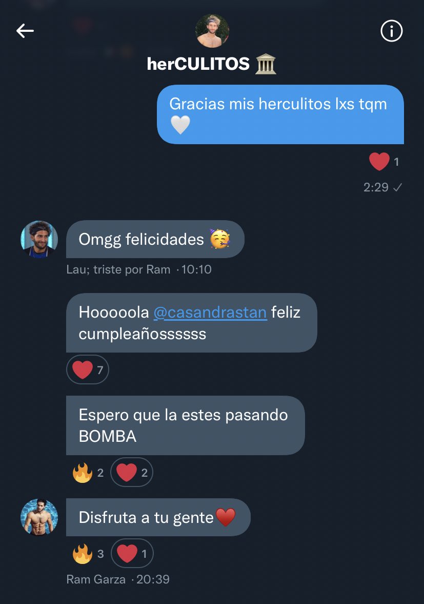Tqm <a href="/ramirogarza_/">Ram Garza</a> 🤍 de verdad los herCULITOS somos los más afortunados de tenerte!