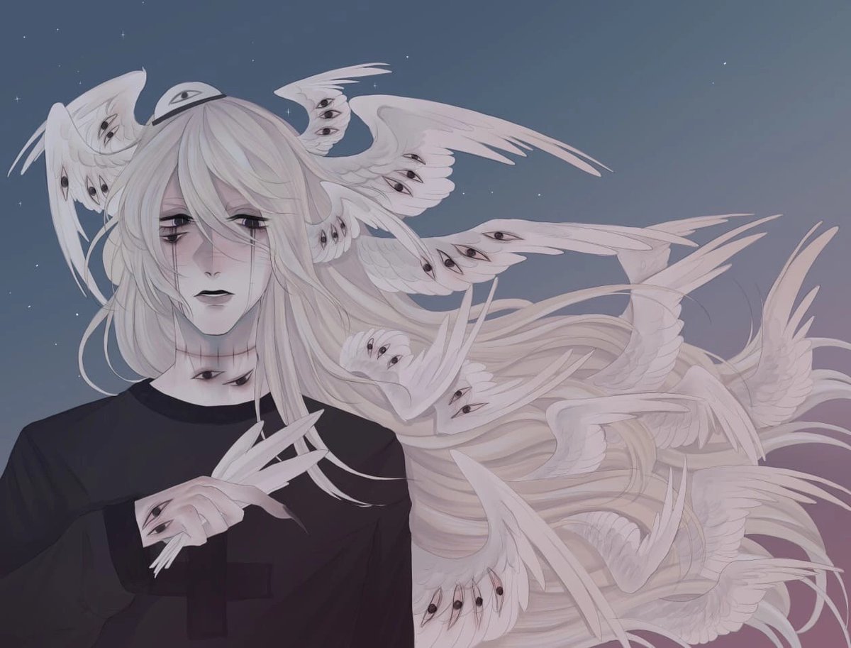 Ashurrr1's tweet photo. Anxiety...
#angel #eyes #dark #anime #boy #art #drawing #madness #stars #monster https://t.co/owOibJIyKe