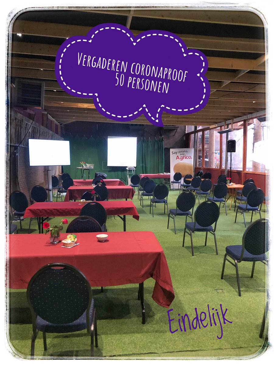 Wat een fun eindelijk weer fysiek te kunnen vergaderen! Wat een meerwaarde! Betrokkenheid, discussies, perspectief, stralende mensen! #coronaproof #vergaderlocatie