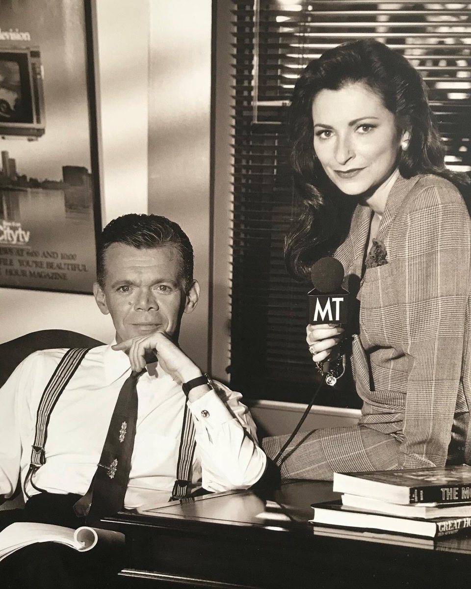 Michael17076557's tweet photo. Great pic of two of my favourite friends from Much days workedBrian Linehan   and Jeanne Becker I miss him . https://t.co/kx0xp9HlXD