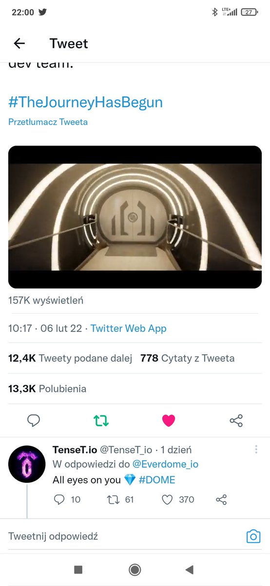 DanDanmax77's tweet photo. @Everdome_io The Mars mission begins. In the event of an armed conflict in Europe, we will be able to fly away to have peace. We put on glasses, a helmet and Let's go  Heroes! 😄🚀💪 https://t.co/kFrhdHFDta