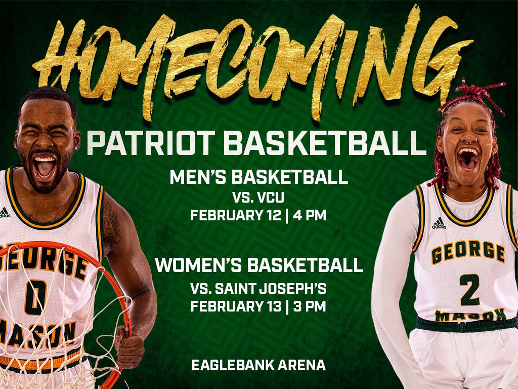 MasonAthletics's tweet photo. #MasonHC Week is Here!

Mason Alumni have access to discounted tickets for this weekend’s basketball games!

🎟: https://t.co/KD6i3ha6VT

#BelieveBIG | #RockWithUs https://t.co/0seK8yHypC
