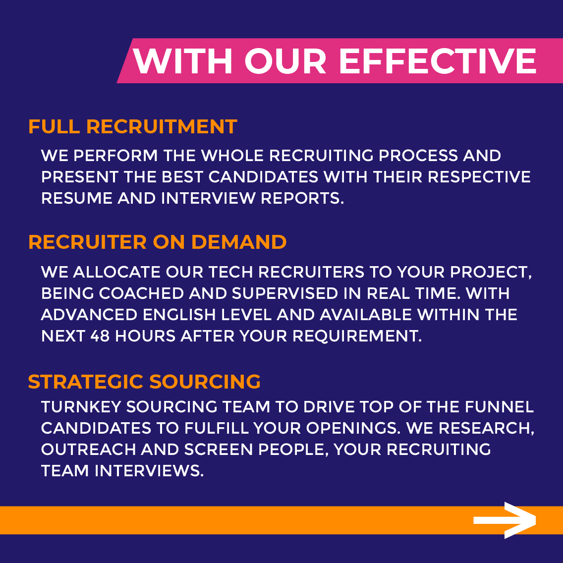 CoNexionHR's tweet photo. IMPROVE YOUR HIRING PROCESS 🚀
🔝 Discover our hiring solutions and find out how we can help you take your team to the highest level.
➡️ CONEXIONHR: Your next recruiting partner
📲 Contact us: sales@conexion-hr.com
#conexionhr #itrecruiting #hiringsolutions #recruiting #team https://t.co/DKV7yDq5J5