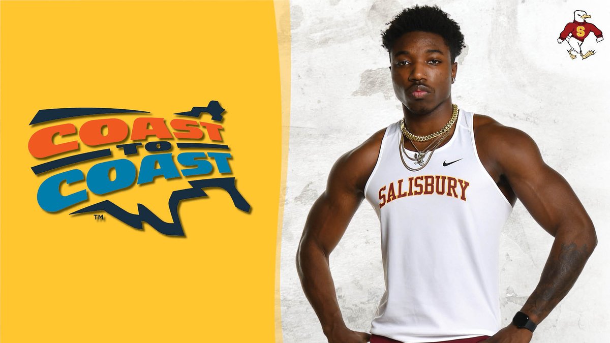 TF: <a href="/SalisburyXC_TF/">Salisbury XC and T&F</a>'s Markman repeats as <a href="/C2CAthConf/">Coast-To-Coast Athletic Conference</a> Field Athlete of the Week

#GoGulls | #d3tf 

READ MORE ➡️ bit.ly/3uuyBfy