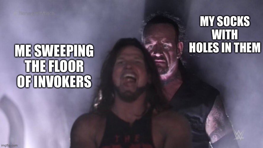 FlesTheMess's tweet photo. I mean.. Iโm not the only one right?.. right? @InvokersNFT #InvokersMeme https://t.co/XP1vtQHNuV
