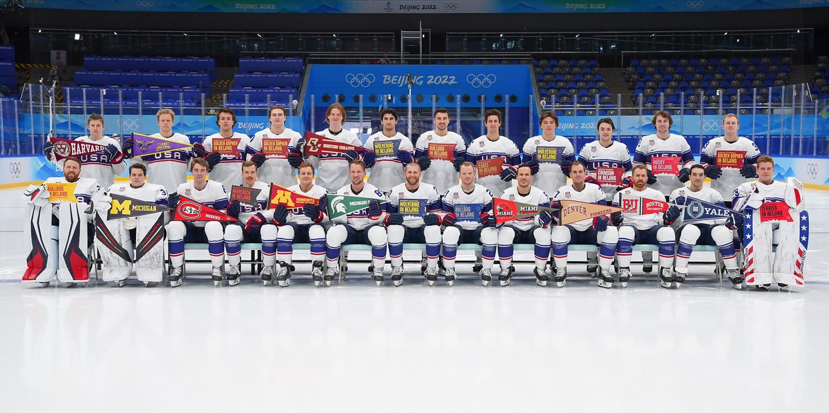 usahockey's tweet photo. The Men’s Team photos are in📸

#TeamUSA | #WinterOlympics https://t.co/nZf2v8Luc4