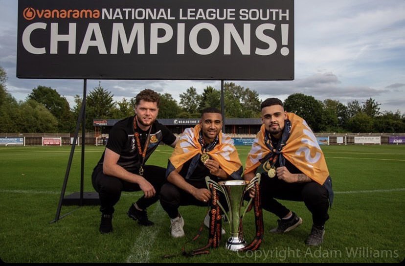 ConnorJStevens's tweet photo. Crazy week… but can’t thank @WealdstoneFC enough for the opportunity they have given me. The players and fans that I’ve met over the years have been amazing and every time I’ve put on the shirt, I’ve given my all. Great fans, Great memories, wish you all the best!👊🏻⚽️ https://t.co/if1my1NCWH
