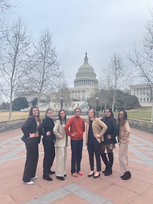 MadeiraSchool's tweet photo. Our juniors had orientation on Capitol Hill today. They heard from 3 women congressional staffers, who talked about being a woman on the Hill, how to be a great intern, and academic paths to the Hill. We can't wait to see what our students get up to this Mod! #madeiradifference https://t.co/NsqPZ4Gp9W