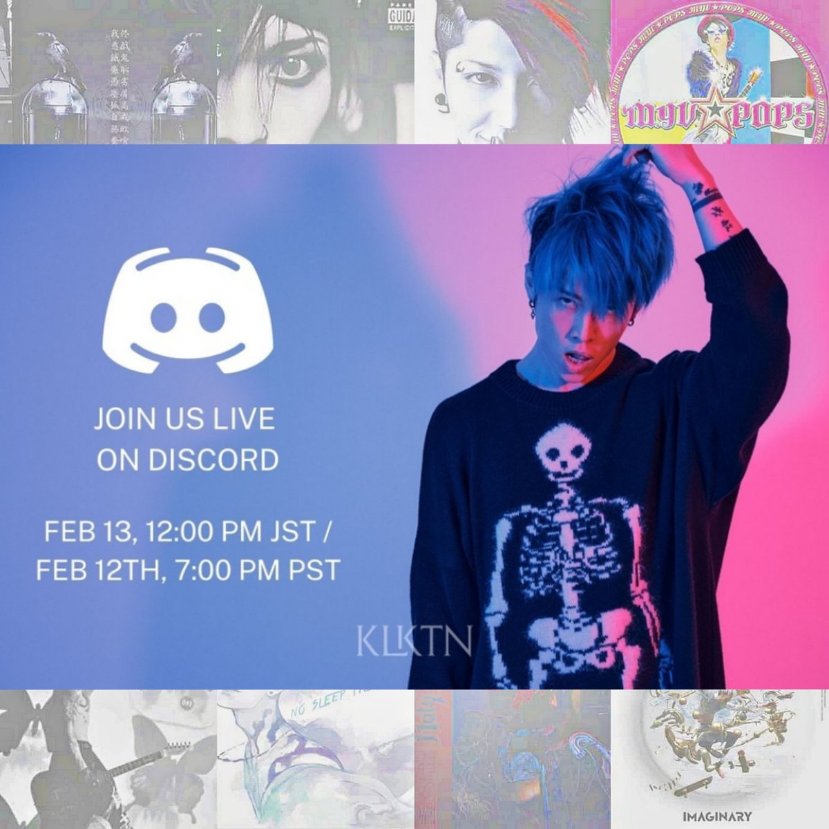 CoMiyaviWW's tweet photo. [EVENT]

For ✨MIYAVI KLKTN Pass Holders✨

This weekend #MIYAVI will be joining #KLKTN @discord continuing the series of events in celebration of #MIYAVI20TH anniversary 🔥🎸

We have still many appointments while waiting for HUSH HUSH MV release too 🤫🥳

See you there 👋🏽😎 https://t.co/bkK1K6dPq4
