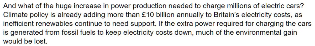 By not listening to saboteurs like Bjorn Lomborg, we have made wind and solar already cheaper (see also below, in reaction to more specific misleading remarks on this topic).Since EV motors are 4x more efficient the electricity increase is modest compared to the oil reduction.