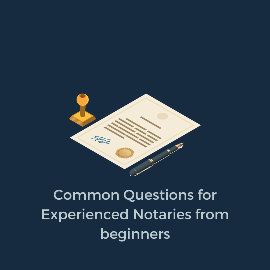 TimiosInc's tweet photo. Questions many beginning notaries may wonder are: HOW do I get my first signing?
We took some advice from experienced notaries and laid it out. It’s not about the where you trained, or who you trained with you, it’s about being consistent!
$IDEX #notaryknowhow #housingmarket https://t.co/xeRXW92MpO