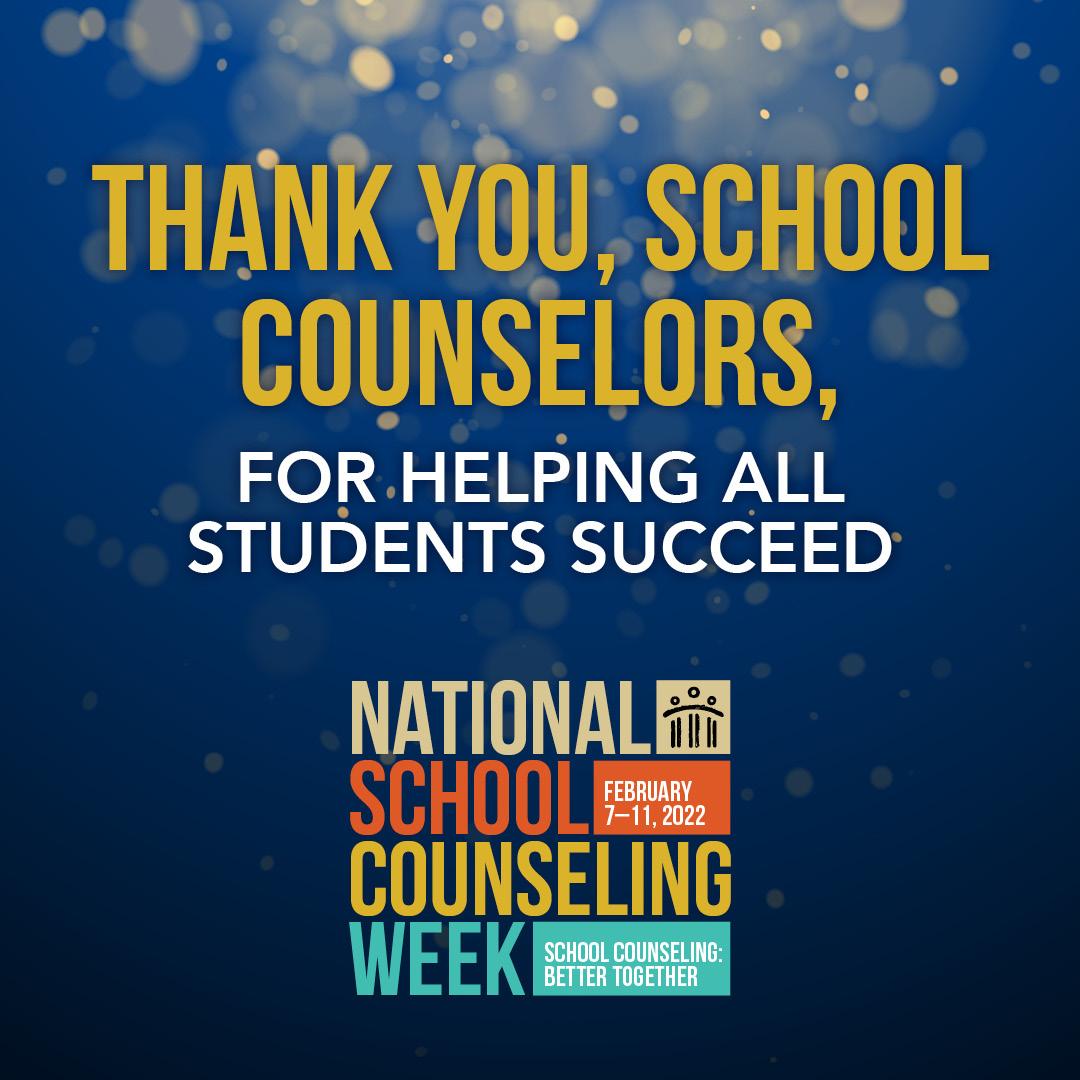 It’s National School Counseling Week! Thank you to all our school counselors who wear many hats and work hard to meet academic, social and emotional needs of all @VancouverSD students! We are better together! #NSCW22 #YouMakeADifference