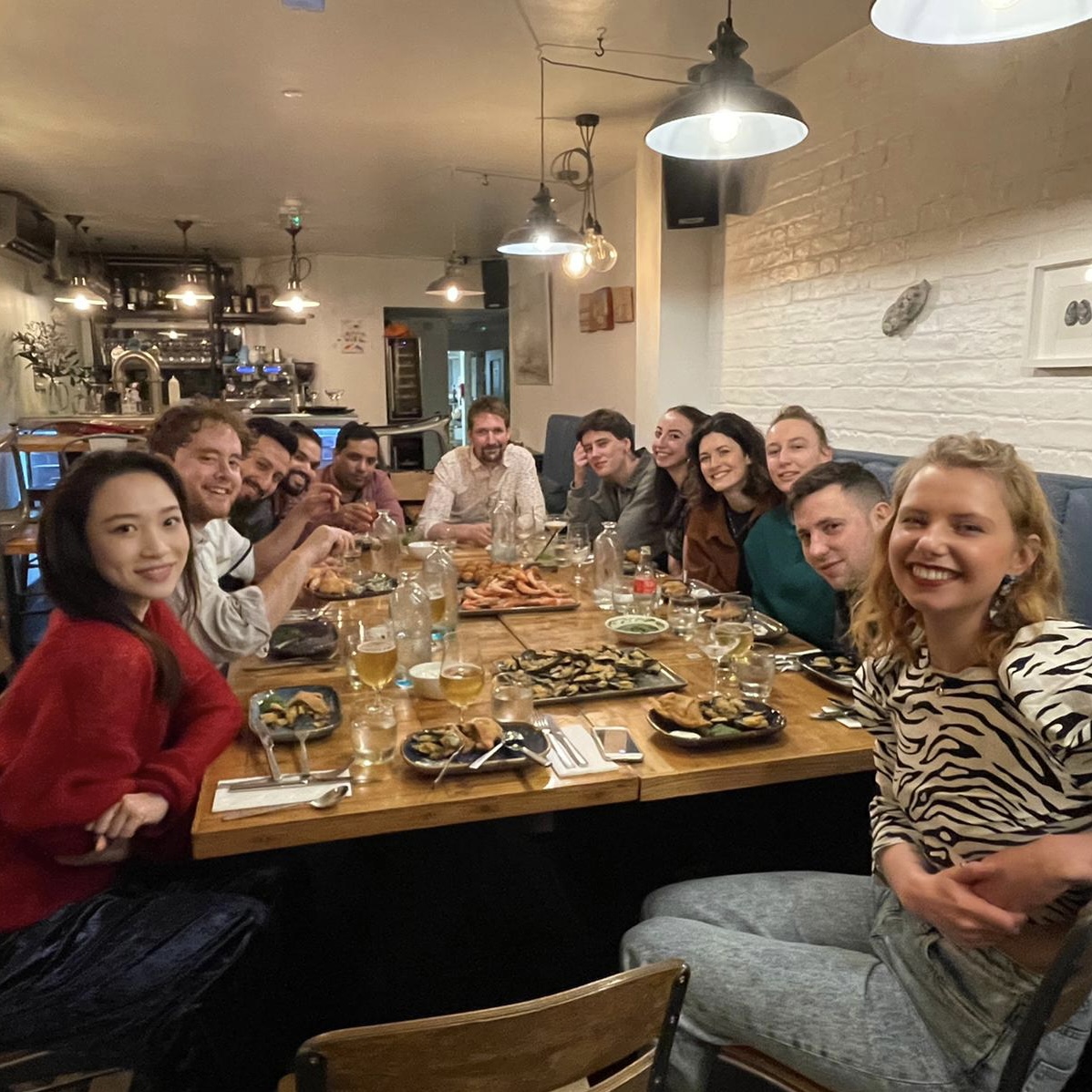 Fish forever 🐠 staff first 😁 ❤️ we’ll miss you Georgia ❤️ Happy Christmas Oystercatcher!
🐙🦀🦐🐟💕