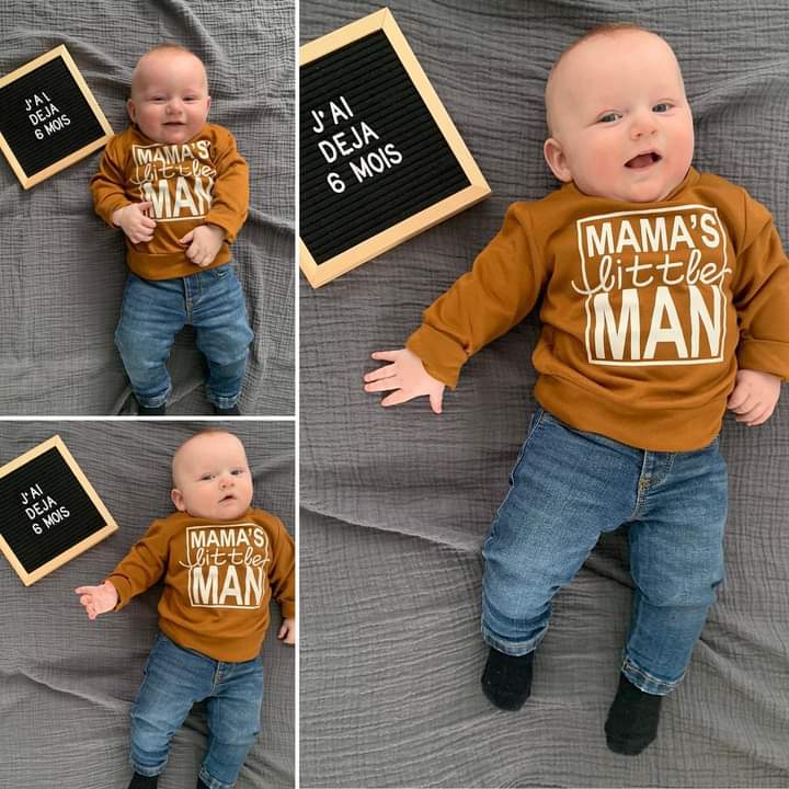 AxB_RL's tweet image. My little boy is already 6 months old. Time flies by so fast ❤