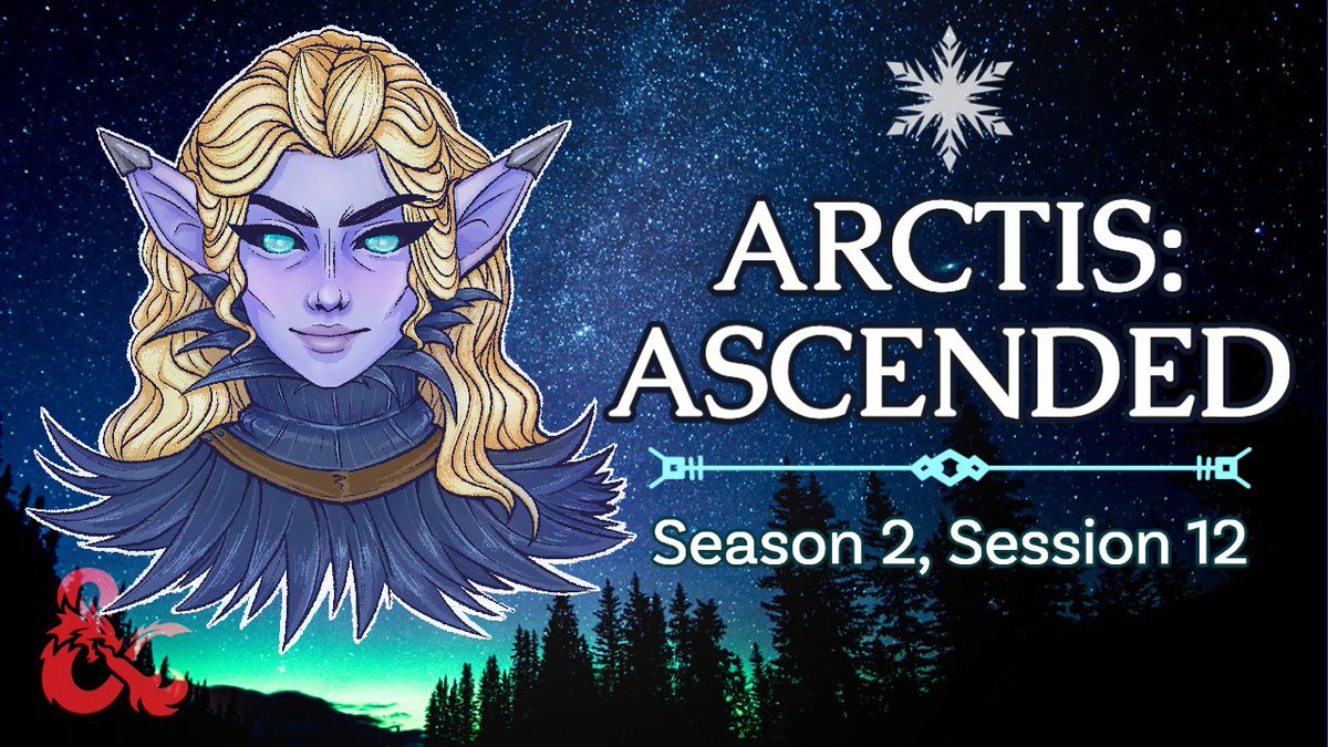 PlayArctis's tweet photo. Last night's Arctis Ascended VOD is up! If you enjoy books or libraries, we promise you won't after watching this session 📗📕📙 

📺: https://t.co/R2pjDNBH9T

#dungeonsanddragons #ttrpg https://t.co/FJWP7rW3BO