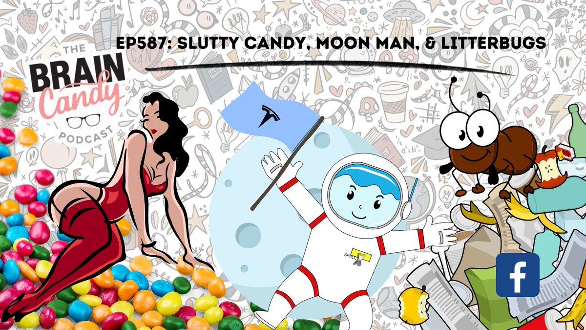 braincandypod's tweet photo. Did you notice the female M&M character no longer wears high heels? @imsarahrice isn't impressed, she likes her candy "slutty,". Do smokers tip more in bars? @susie_meister has the facts.
#Laugh&Learn #BCPodcast https://t.co/VA0K9kHpMZ https://t.co/0hvMI7hPkc