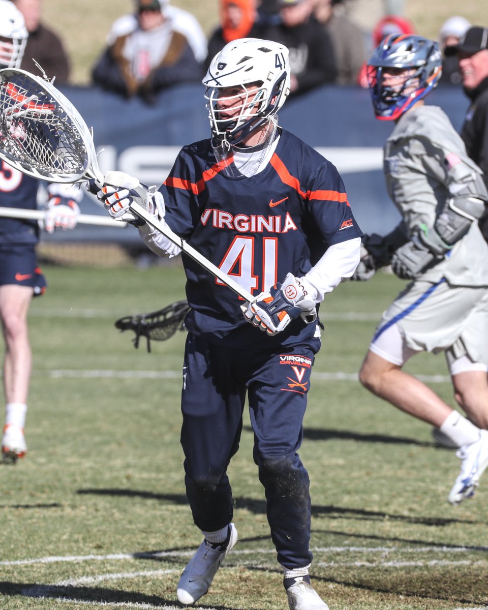 UVAMensLax's tweet photo. 𝐎𝐟𝐟 𝐭𝐨 𝐚 𝐠𝐫𝐞𝐚𝐭 𝐬𝐭𝐚𝐫𝐭‼️

In his collegiate debut, first-year goalie Matthew Nunes earned his first career victory 👏 

#GoHoos⚔️ https://t.co/KSCR88FZBm