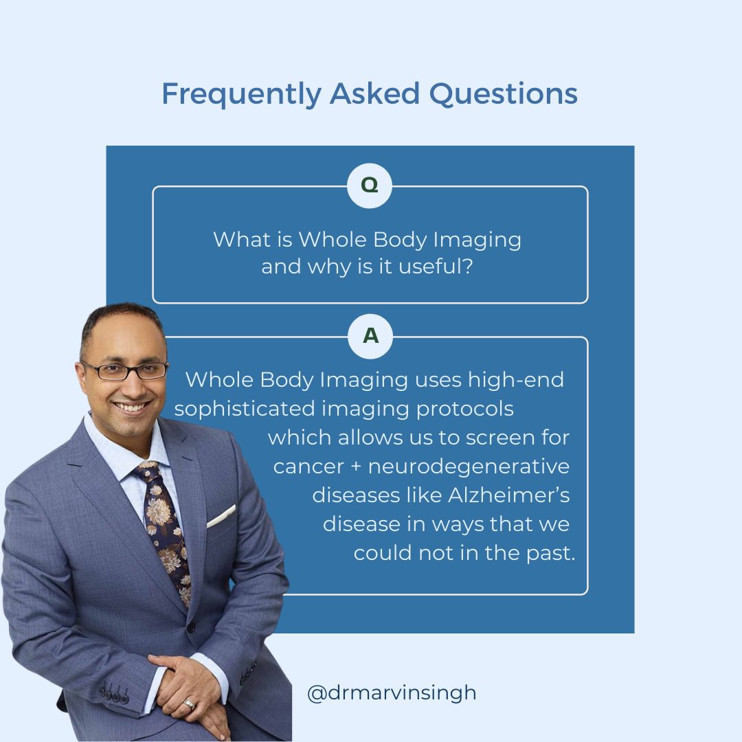 DrEddyClinic's tweet photo. RT @drmarvinsingh: Once we know what's going on in your body we can be proactive in constructing a personalized health plan for you!
#rescueyourhealth #precisioneclinic #precisionomics #prevention #genetics #science #medicine #technology #wholebodyimagi… https://t.co/2iHhoyvhwp