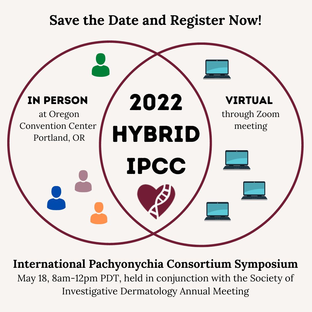 JaniceNSchwartz's tweet photo. All researchers, clinicians, and industry representatives interested in Pachyonychia Congenita (and other rare skin conditions with painful PPK) are invited:

Free registration: https://t.co/NLcWU8eFGj

#CurePC #DermTwitter #Dermatologists #Pain https://t.co/HR64ueeWUs