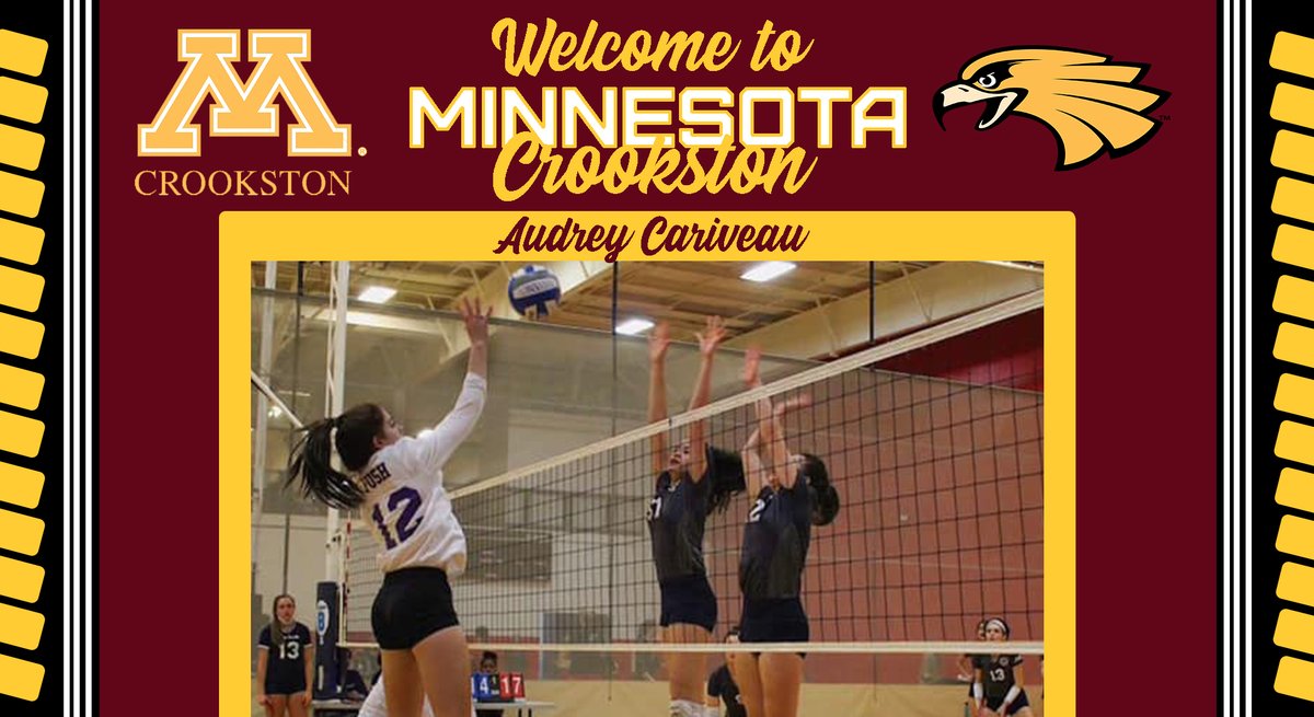 Welcome to Golden Eagle Nation ‼️

We are very excited to welcome Audrey Cariveau (OH, 5-9, Kevil, Ky./Graves County H.S.) to the <a href="/mncrookstonvb/">Minnesota Crookston Volleyball</a> family!

#WingsUp
