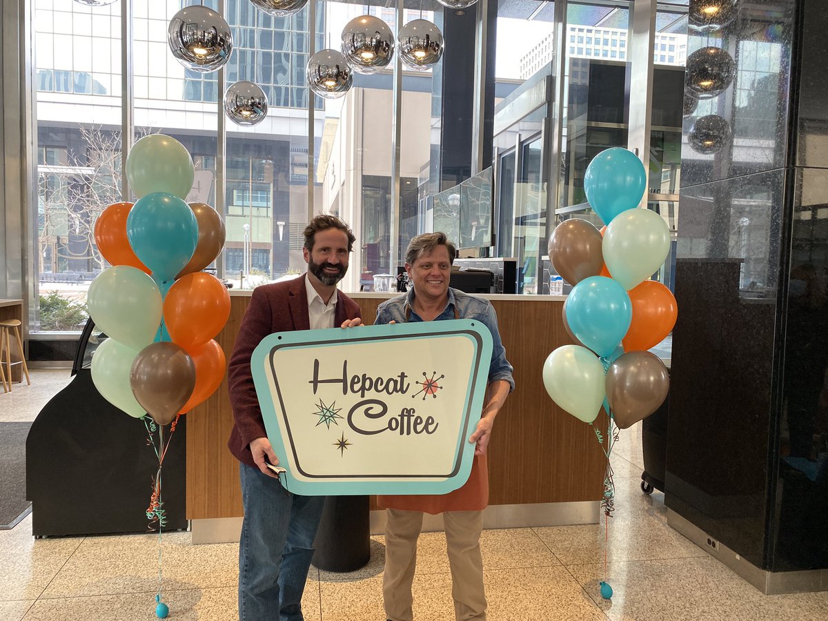 StPLdowntown's tweet photo. Boy oh boy have we missed grabbing a cup of coffee at @Osborn370! ☕️

Welcome downtown, Hepcat Coffee! ✨

Expect to see us around… a lot. 

#WelcomeBackStPL #StPL #mysaintpaul https://t.co/fqm7PIvlgu