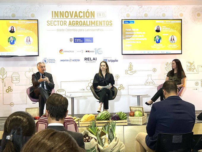 WFP_Colombia's tweet photo. ¡Excelente lanzamiento hoy del #RetoAgroAlimentos RELAI-@InnpulsaCol!

Buscamos soluciones de #startups, #pymes, #ESEI, fundaciones y otros, para juntos alcanzar la meta #HambreCero, con el apoyo del Hub #HZERO del @WFP_Colombia.

✅Participa aquí: https://t.co/UPGqLZsu36 https://t.co/gS3RIRgBGD