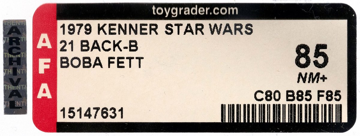 HakesAuctions's tweet photo. #Hakes234 Sneak Peek! Speaking of #BobaFett, ✅ out this #AFA 85 #21Back-B figure in @HakesAuctions' new sale! Bidding on this &amp; other great @starwars #collectibles is right around the corner!
#Kenner #StarWars #actionfigures #auction #StarWarsFans https://t.co/DKVjOOHKkp